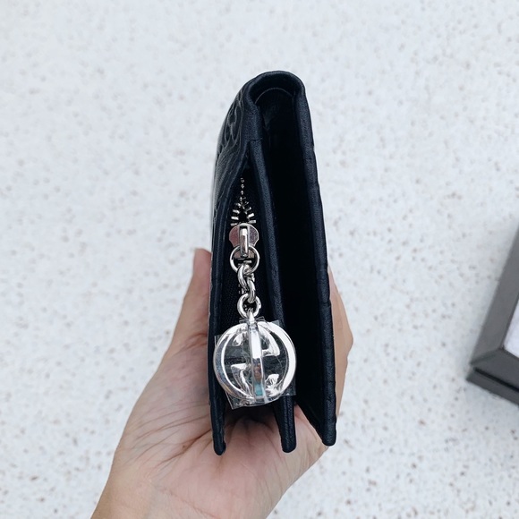 NWT Authentic Gucci Twin GG Leather Medium Wallet - Picture 3 of 7